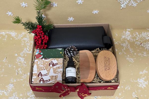 Glow man Christmas giftbox